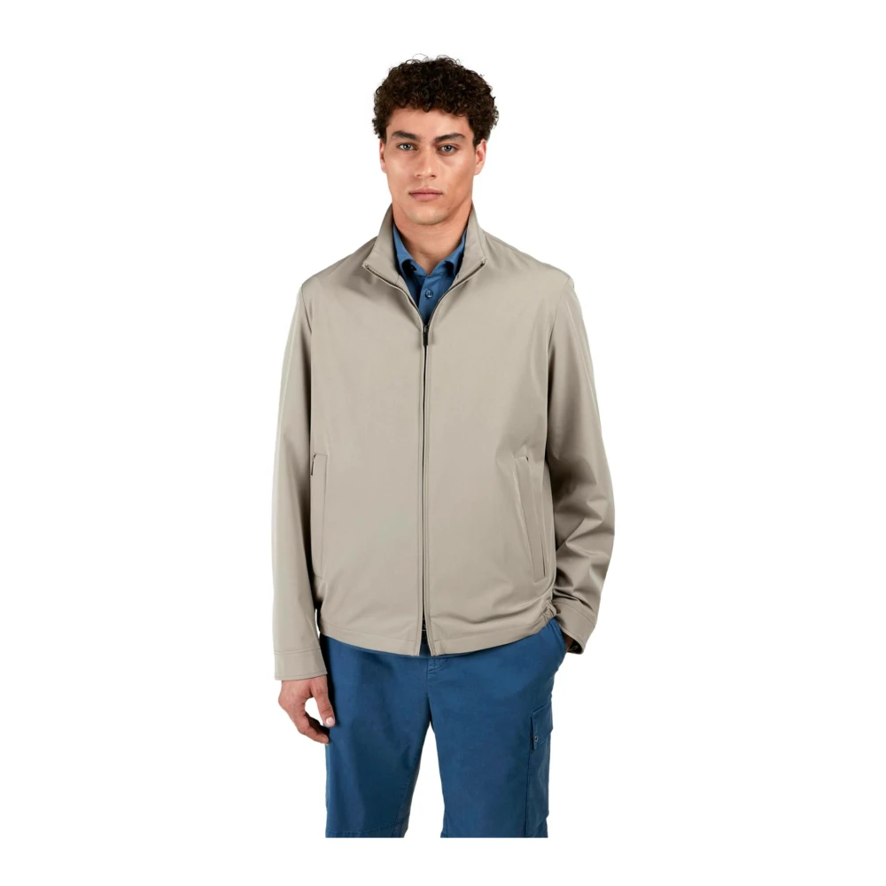 PAUL & SHARK Beige Typhoon Re-4x4 Stretch Jas Beige Heren