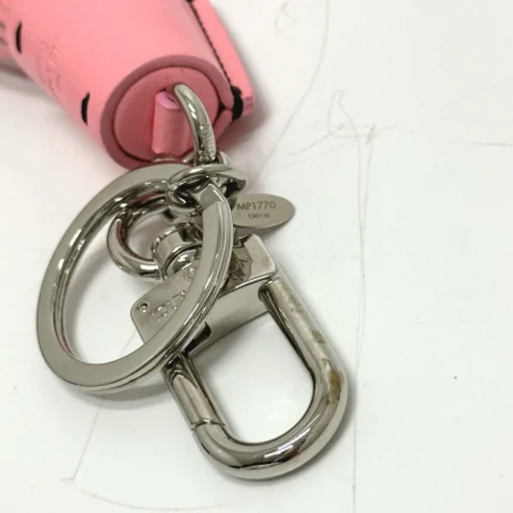 Louis Vuitton Vintage Pre-owned Leather key-holders Pink Dames