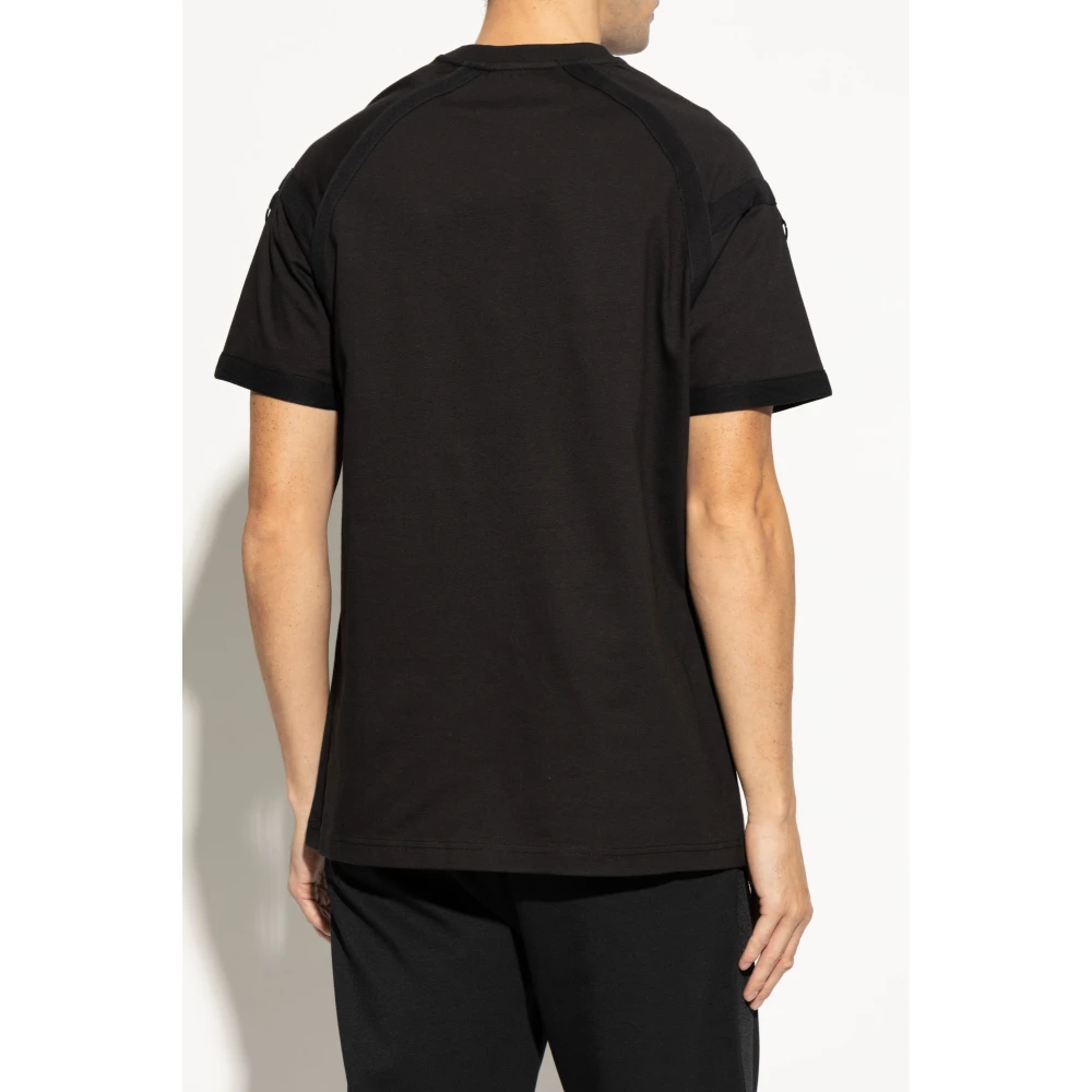 Iceberg T-shirt met logo Black Heren