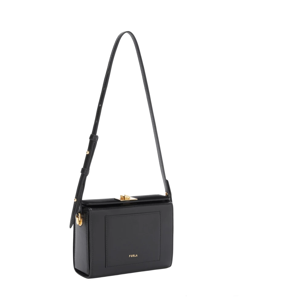 Furla Arco Schoudertas Mini Black Dames