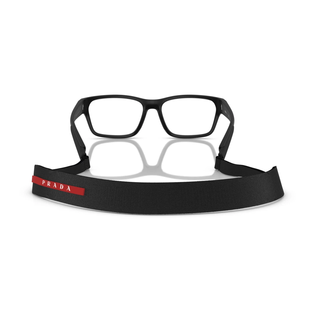 Prada Stijlvolle Bril PS 03Rv Black Heren