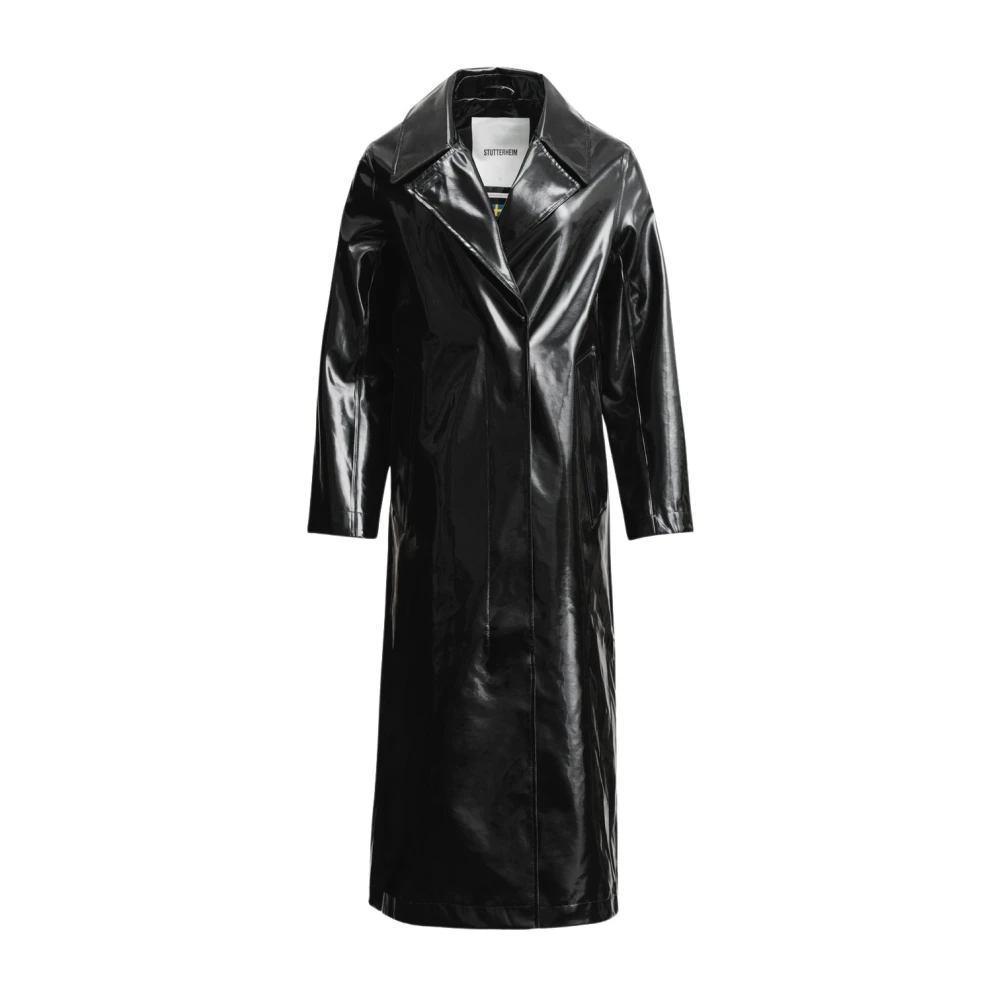 Stutterheim Opal Regen Trenchcoat Black Dames