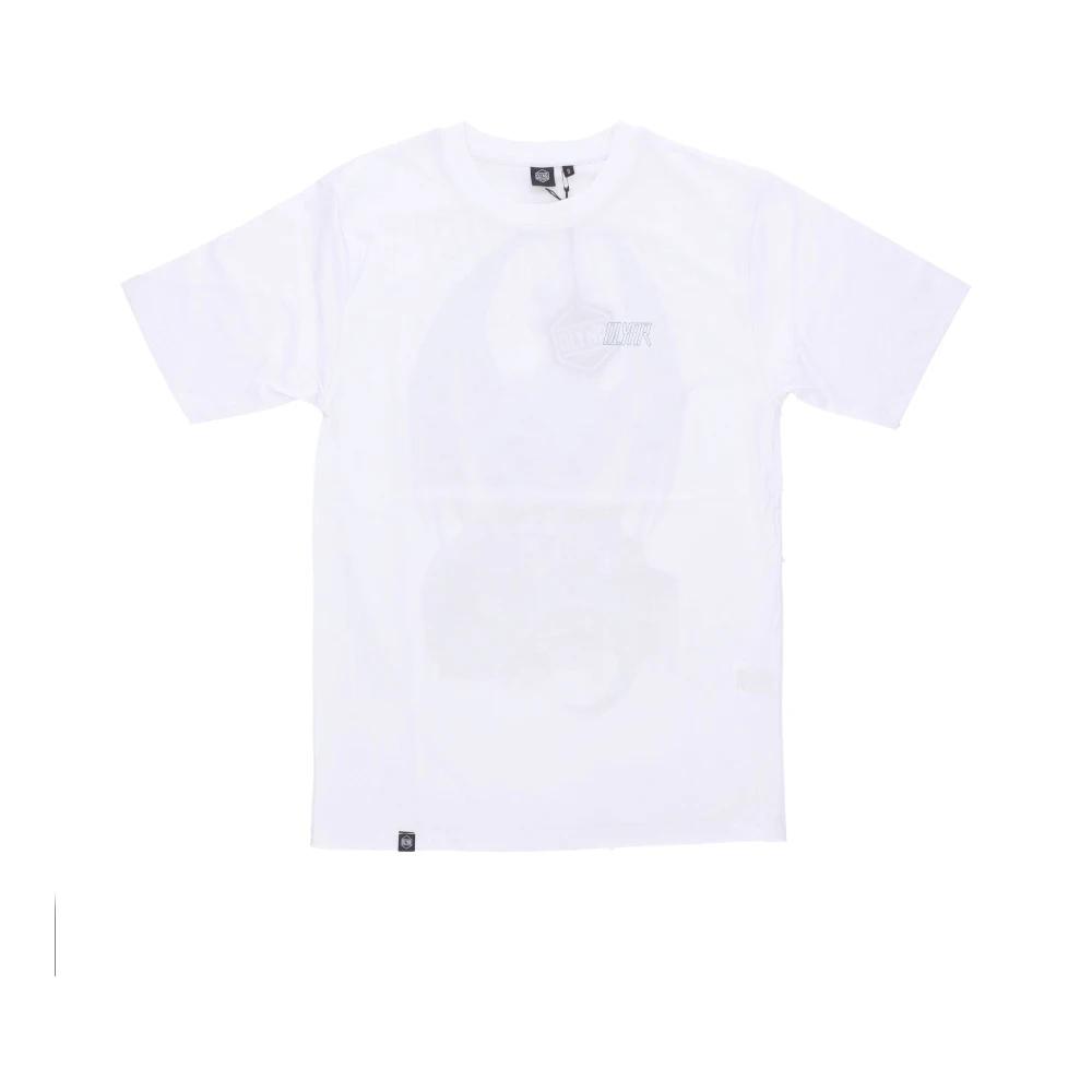 Dolly Noire Blauwe Draak Tee Korte Mouw T-shirt White Heren