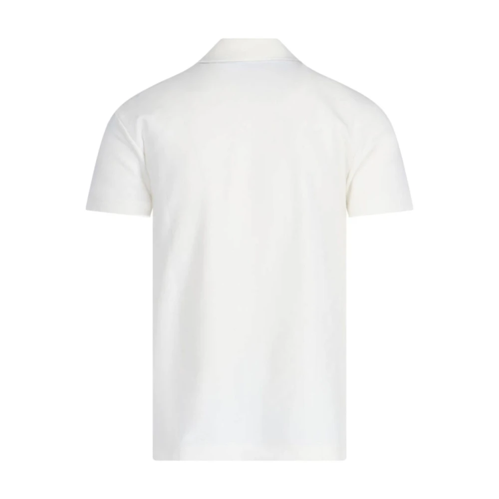 Burberry Witte Polo Sweater Korte Mouw White Heren