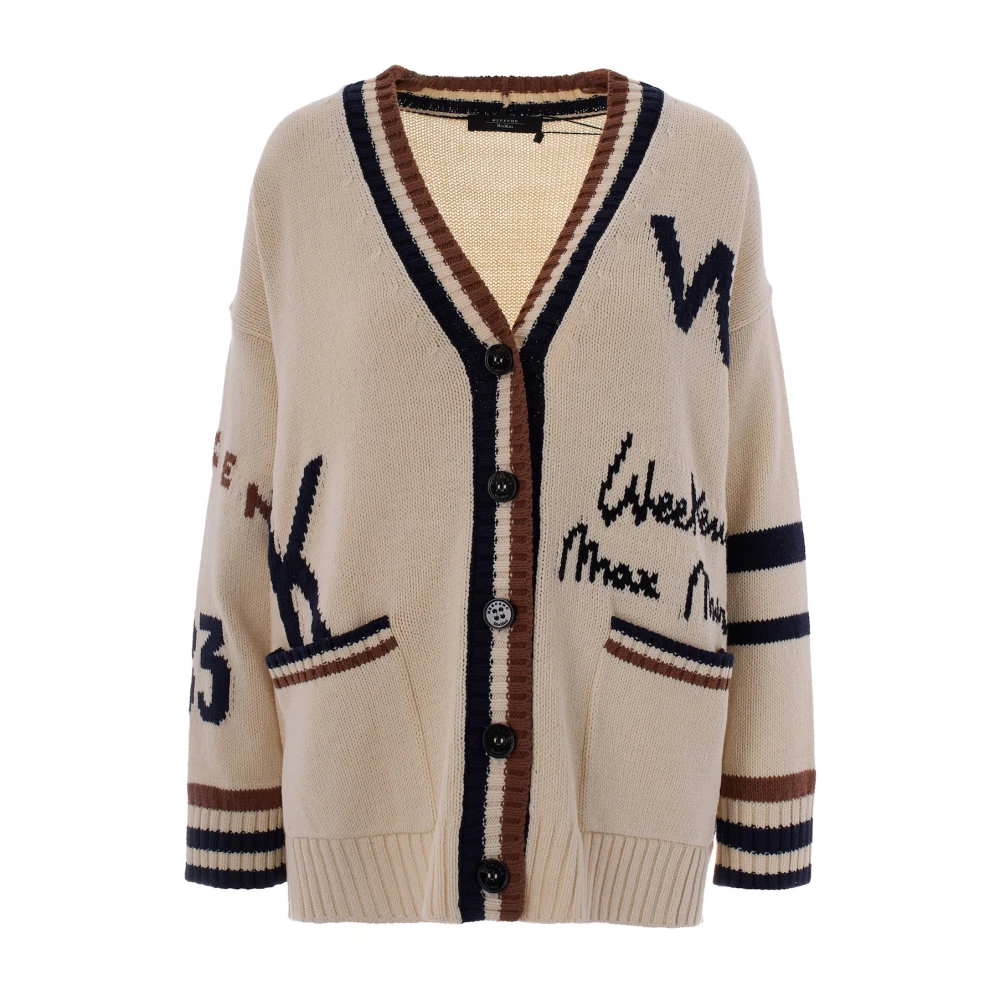 Max Mara Women's Multicolor Cardigans, M, Cardigans