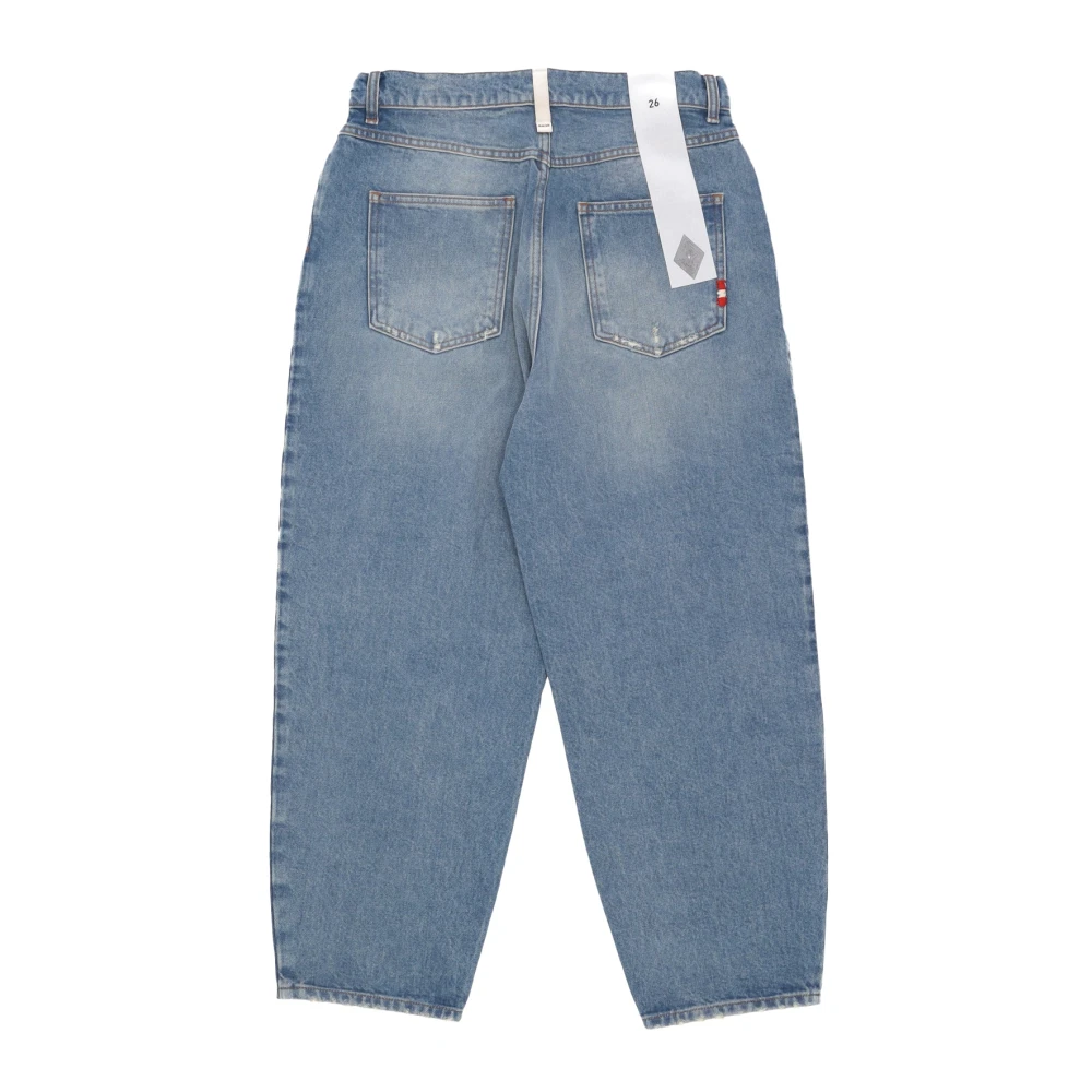 Amish Vintage Baggy Denim Jeans Blue Dames