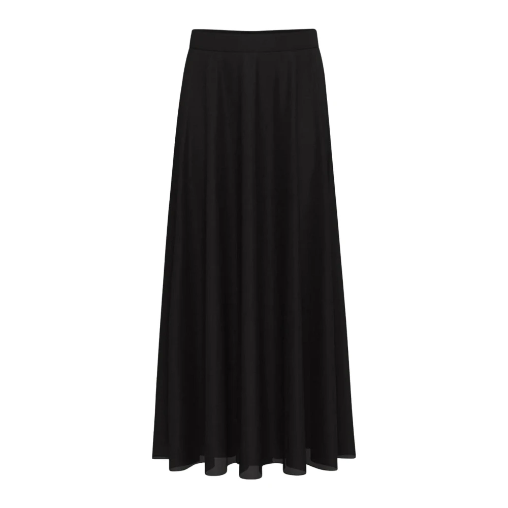 Emme DI Marella Elegante Rok -- Aceri-004 Black Dames