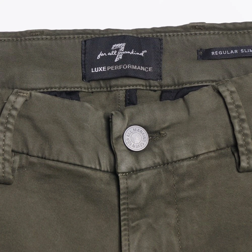 7 For All Mankind Jeans Straight Blauw Green Heren