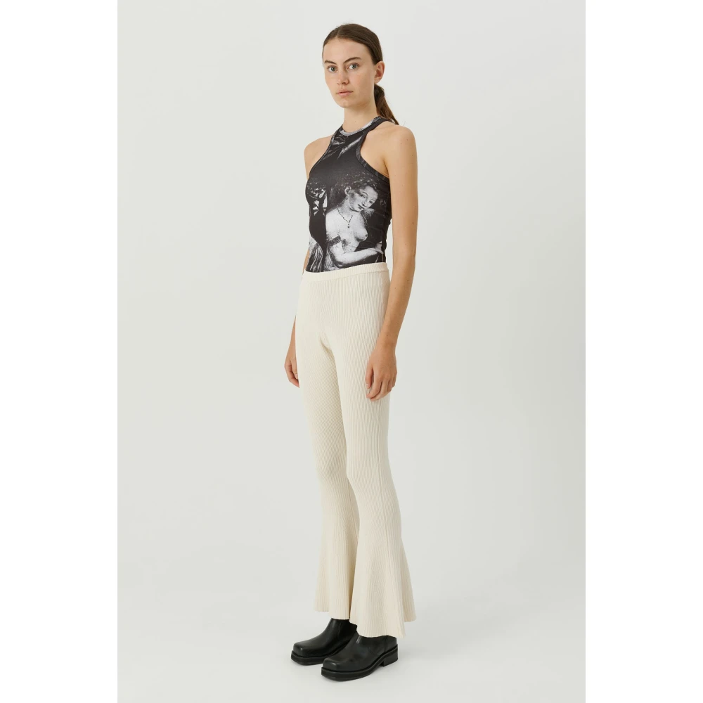 Soulland Veer Broek Beige Dames
