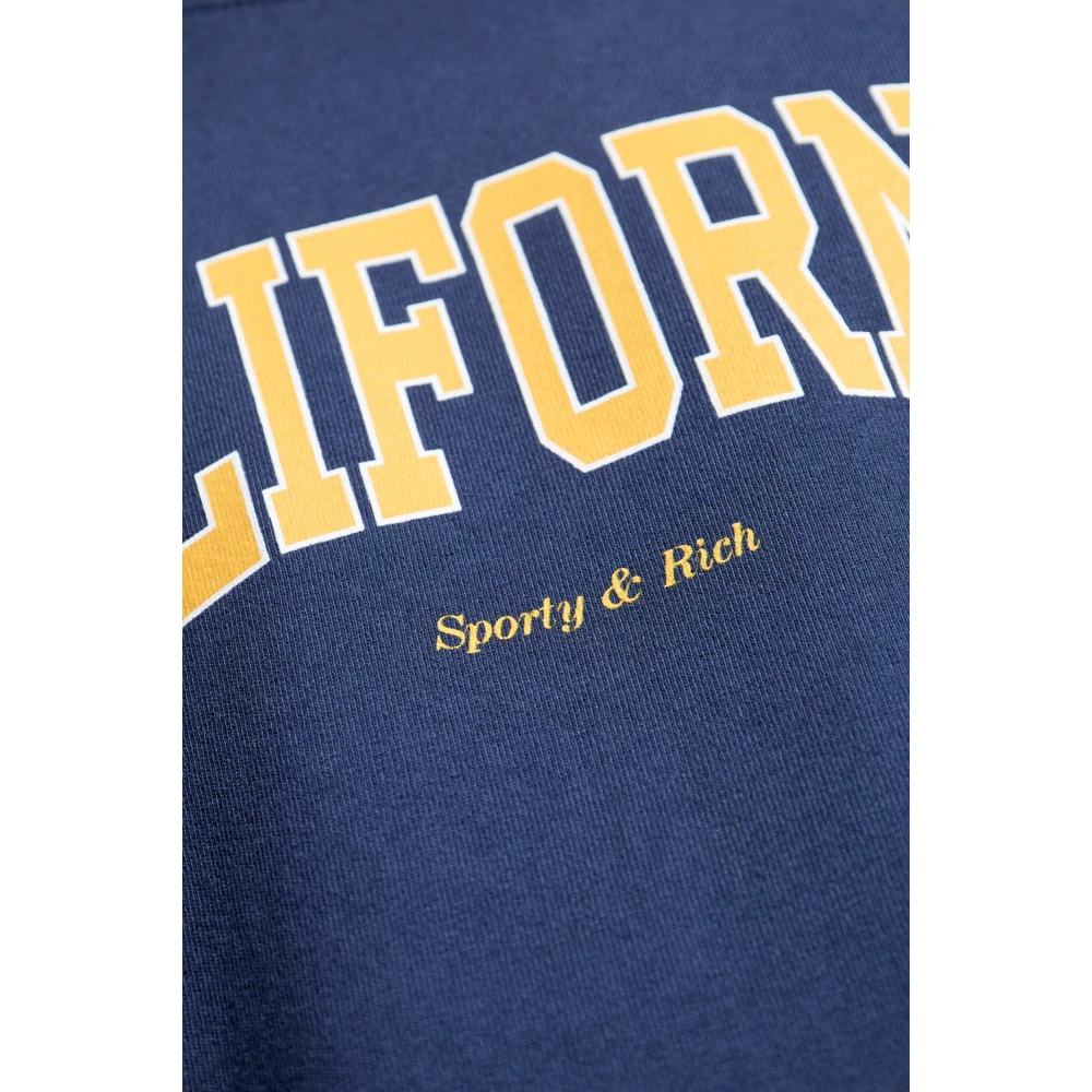 Sporty & Rich Sweatshirt uit de Californië collectie Blue Heren