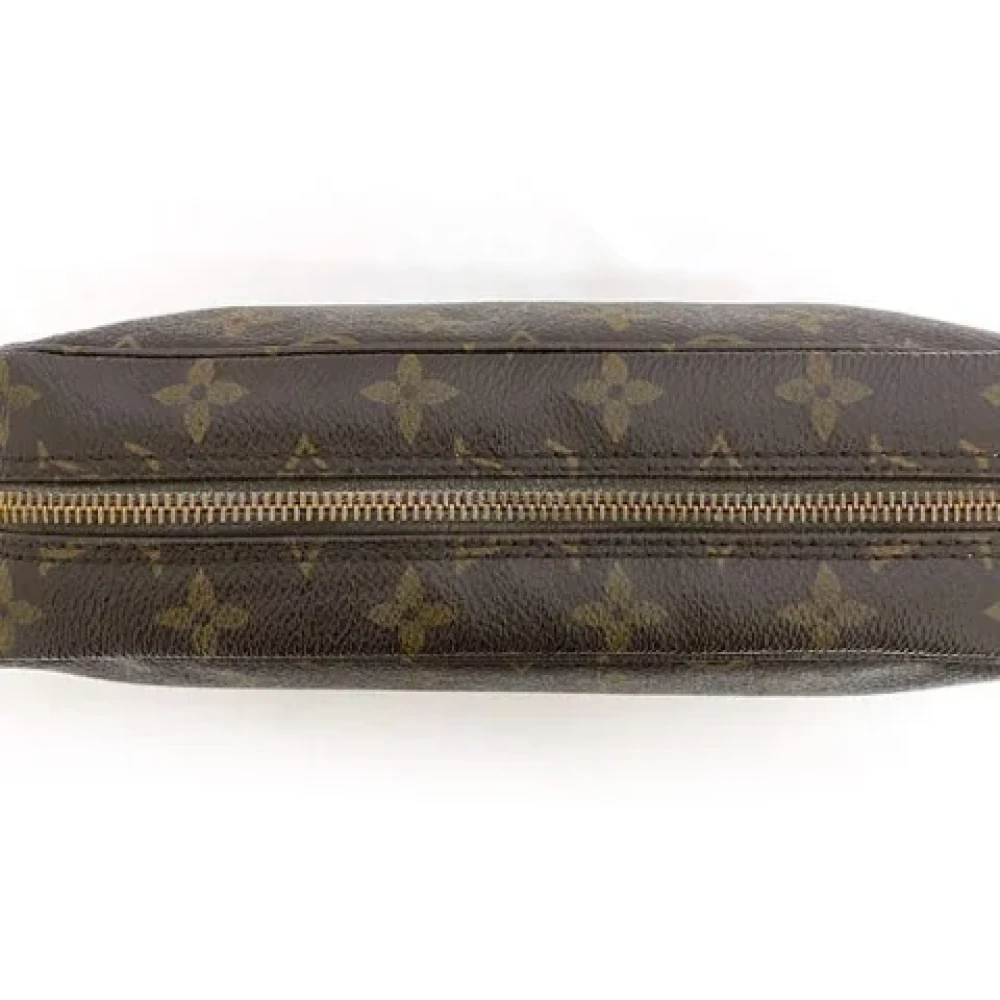 Louis Vuitton Vintage Pre-owned Canvas clutches Brown Dames