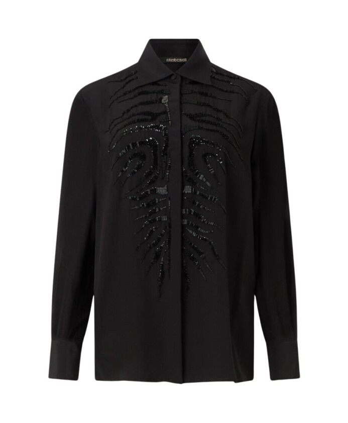 chemise-en-soie-a-sequins-motif-peau-de-tigre