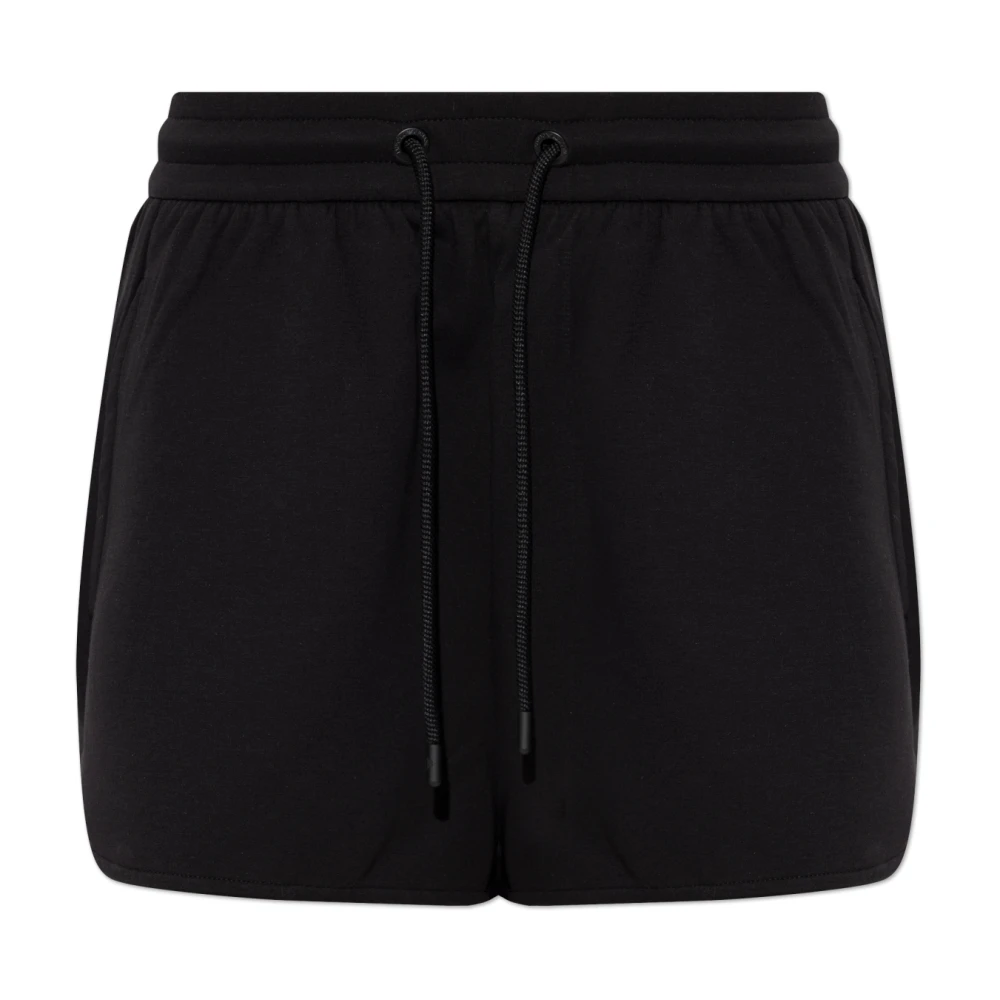 Emporio Armani Mujer Pantalones Cortos De Doble Tejido De Punto Elástico