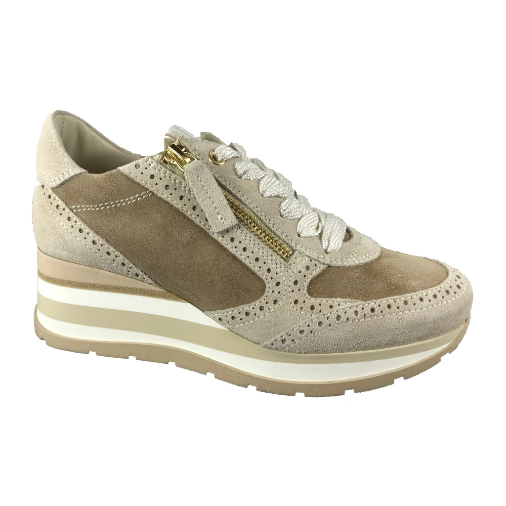 DL Sport 7008 04 Sneaker Dames Schoenen Beige