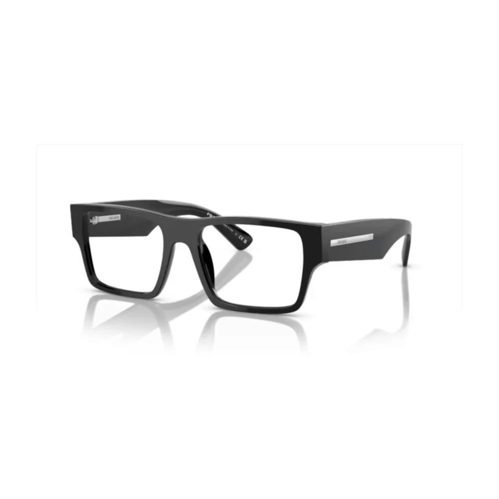 Prada Stijlvolle Vista Zonnebril Black Unisex