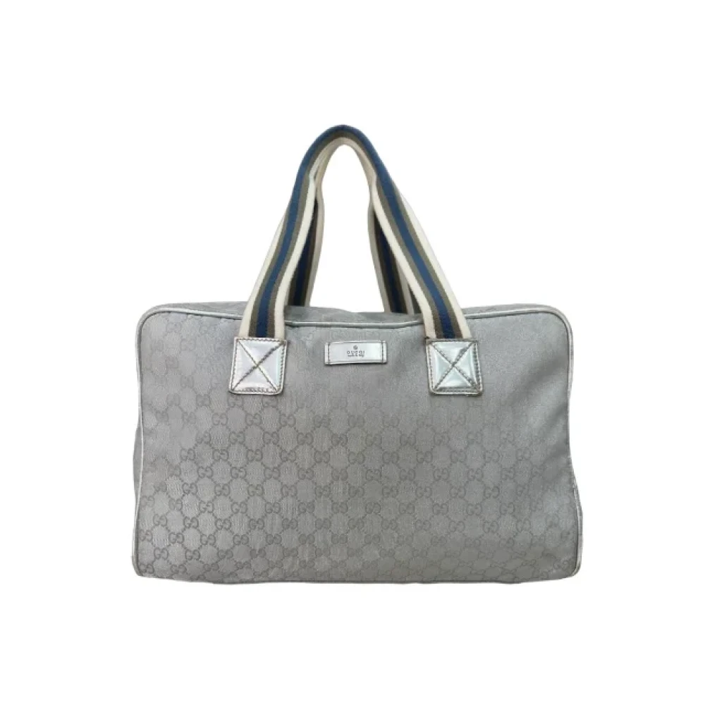Gucci Vintage Pre-owned Fabric handbags Gray Dames