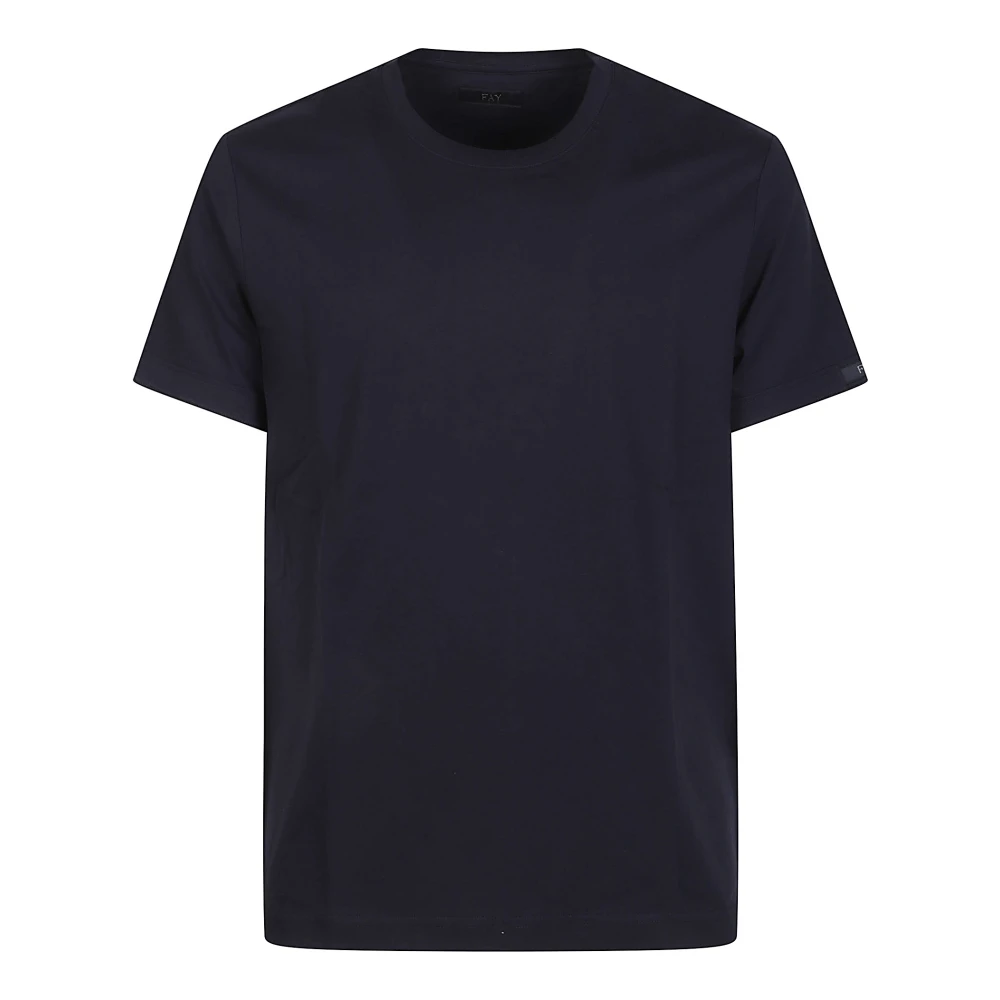 Fay Homme Noir - Tops > T-Shirts