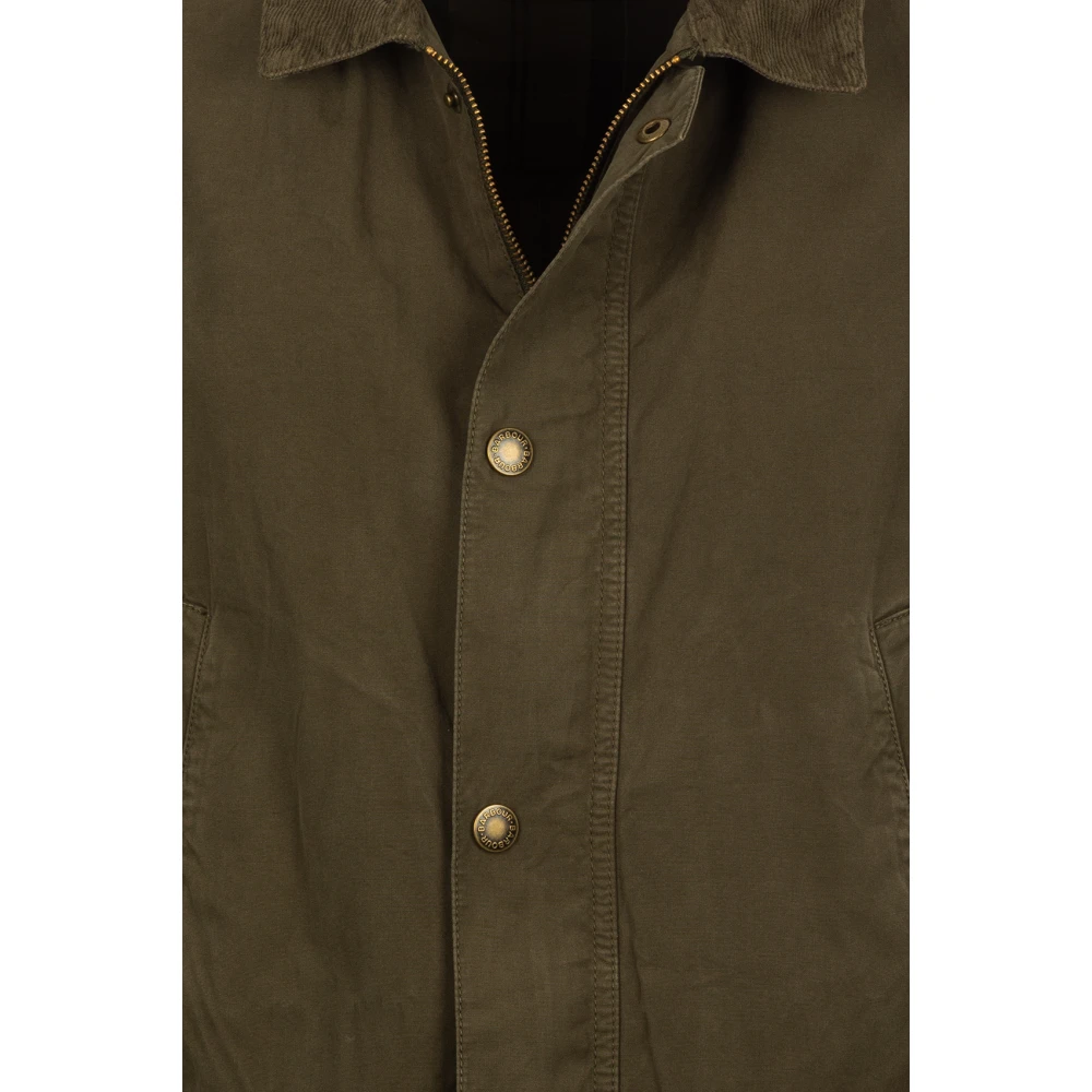 Barbour Groene Casual Ashby Jassen Green Heren