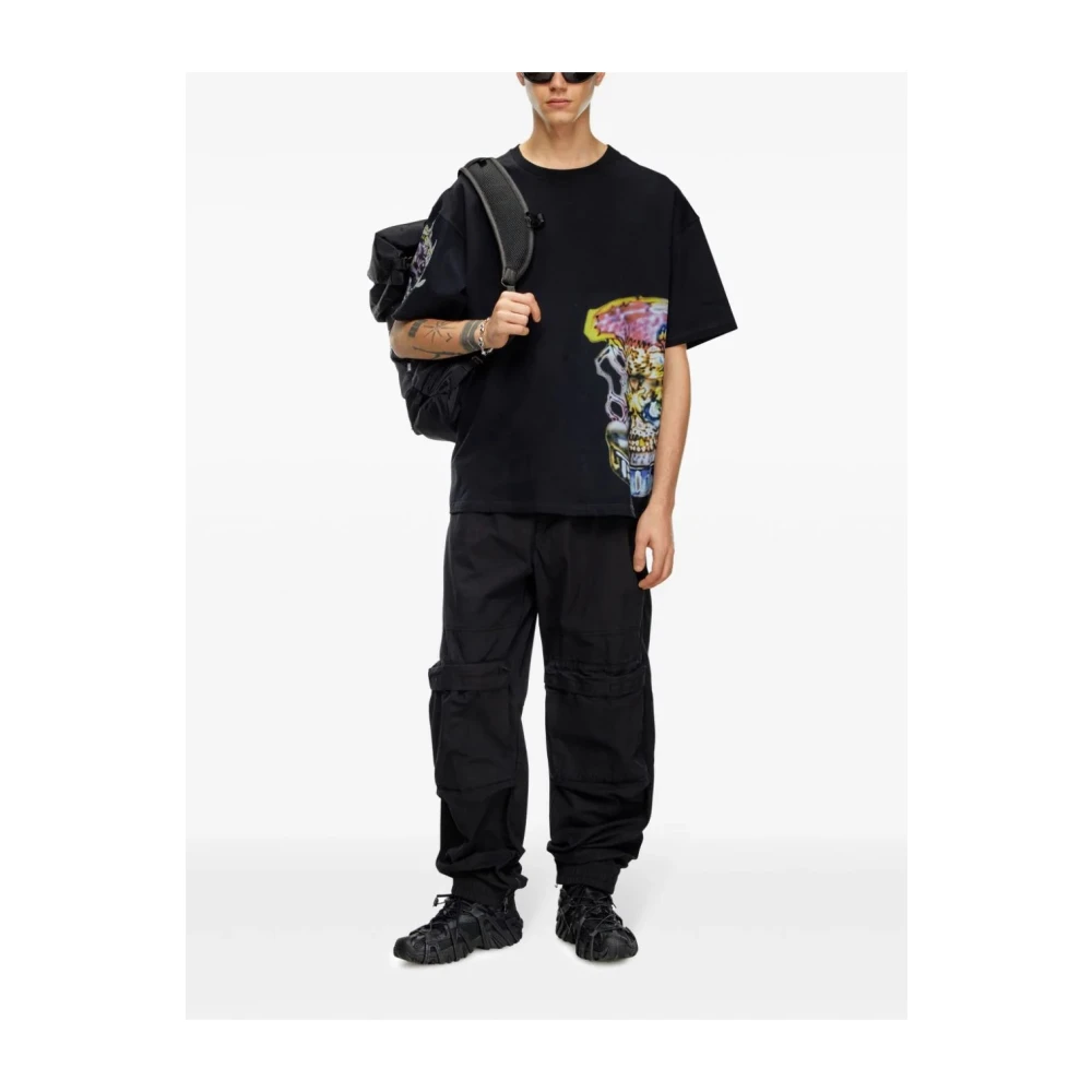 Diesel Stijlvolle Herenbroek Aw24 Black Heren