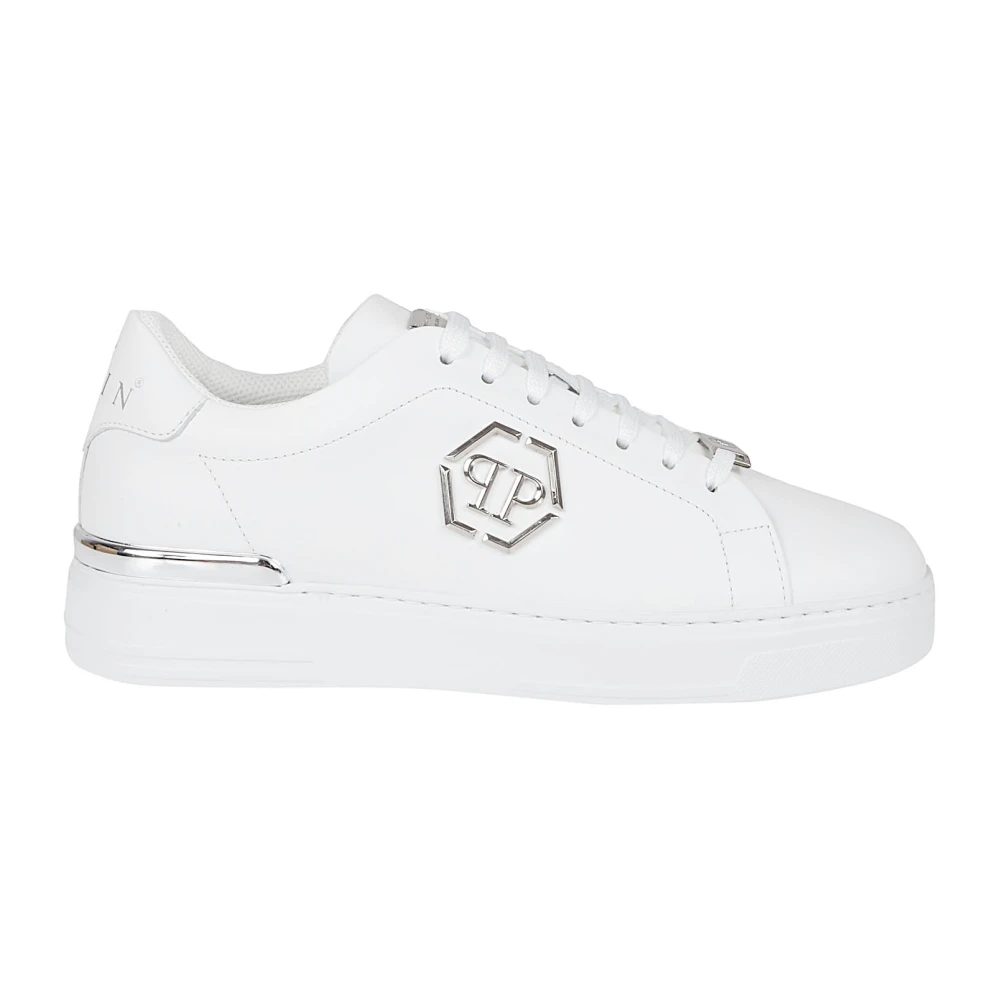 Philipp Plein Hexagon Lo-Top Sneaker Heren Schoenen Wit