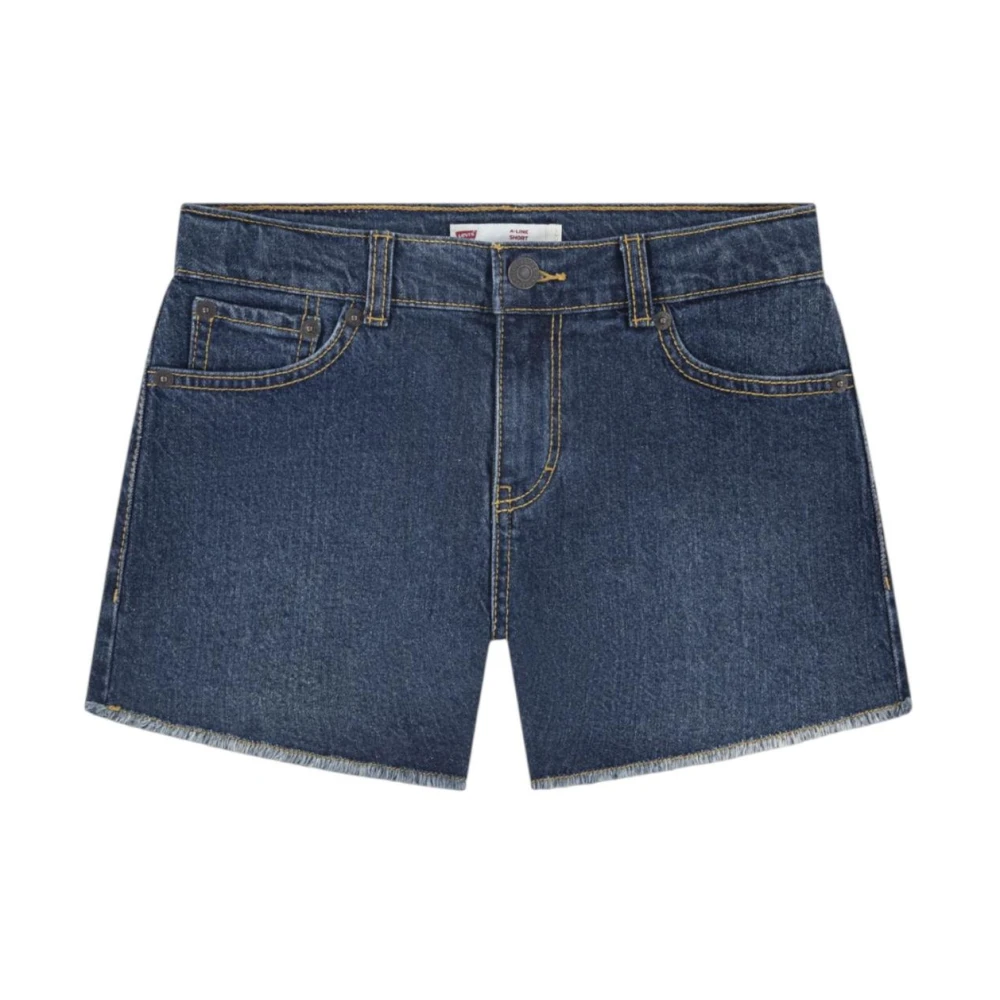 Levi's Girls Blue Shorts, 3 Y, A-Line Short