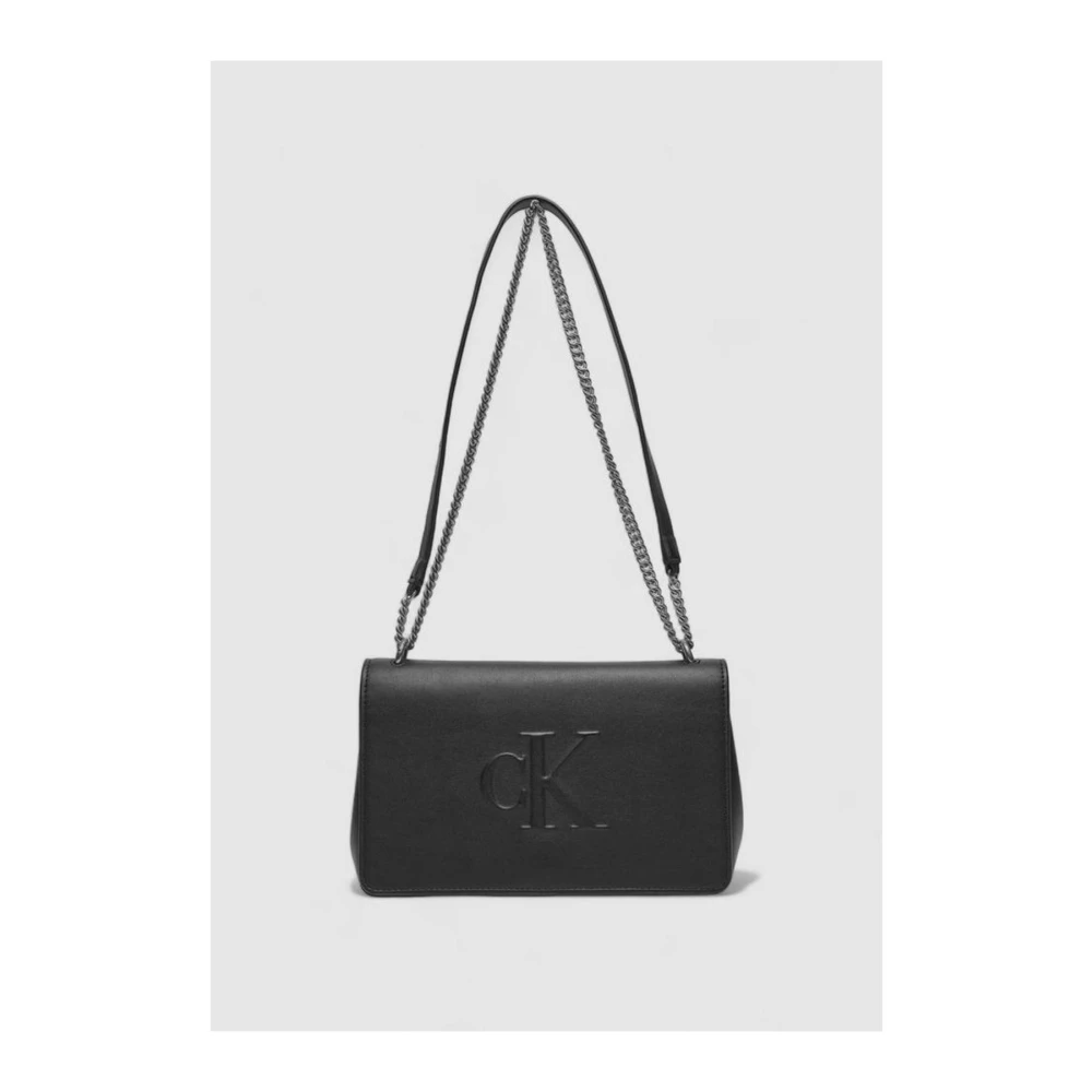 Calvin Klein Jeans Polyurethaan Handtas Dames Collectie Black Dames
