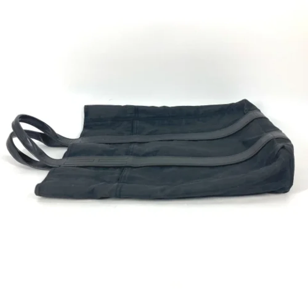 Hermès Vintage Pre-owned Fabric shoulder-bags Black Dames