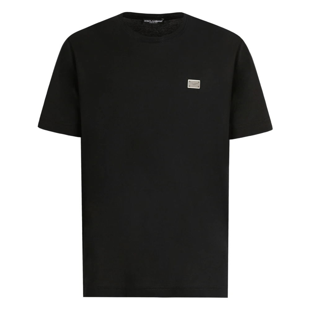Dolce & Gabbana Nero T-Shirt Black Heren
