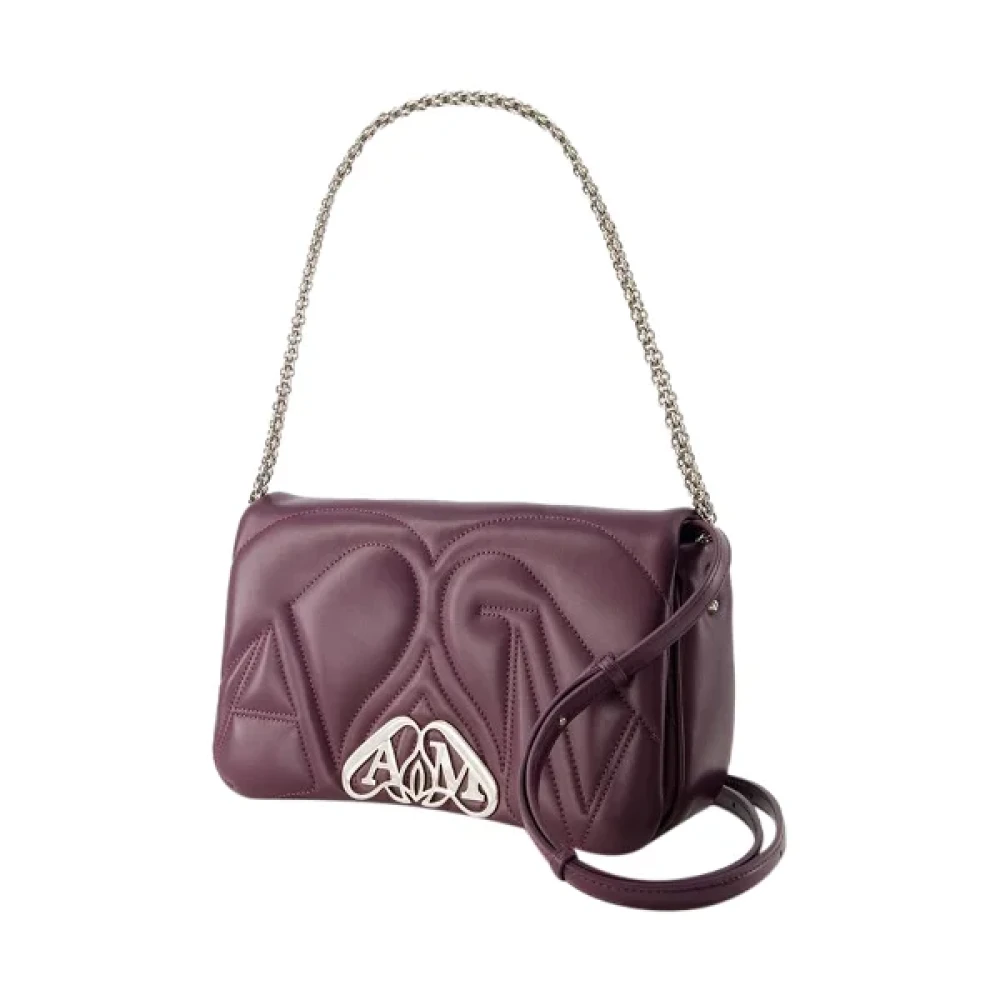 alexander mcqueen Fabric shoulder-bags Purple Dames