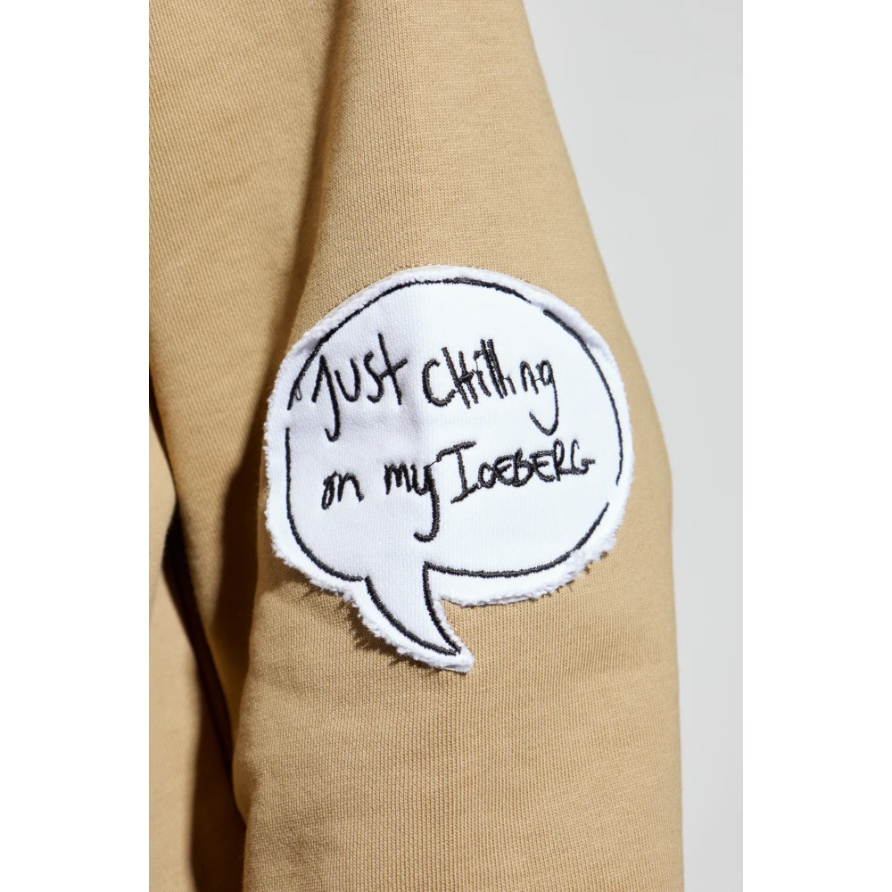 Iceberg Hoodie Beige Heren