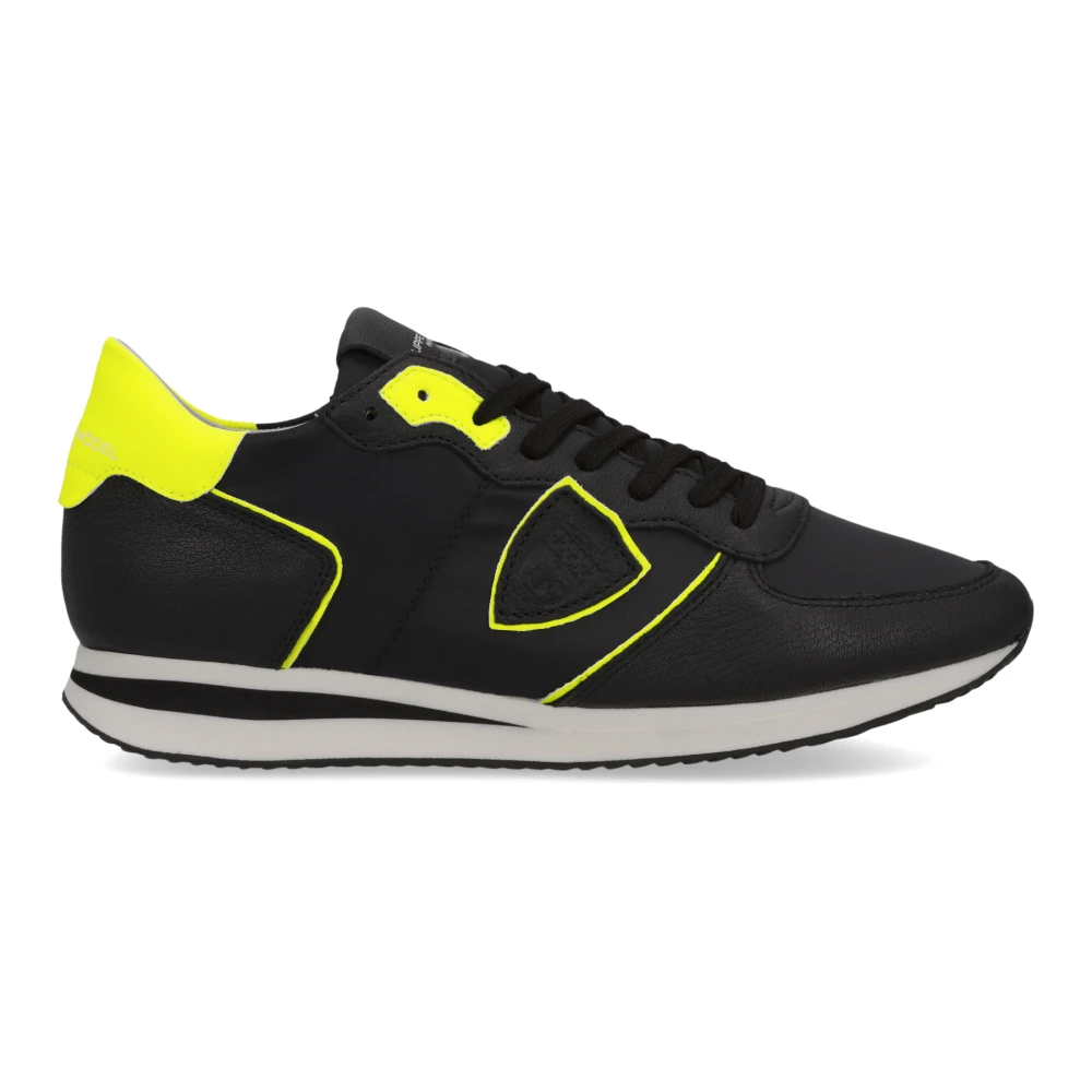 Philippe Model Men's Black Sneakers, 11 Uk, Trpx Running