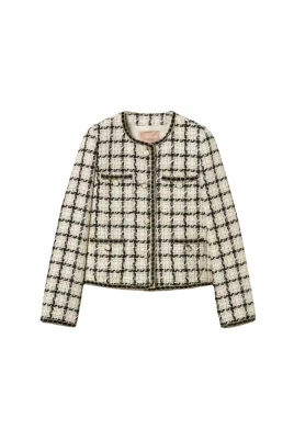 Bouclé Check Jacket