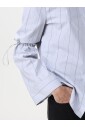 chemise-a-manches-a-nouer-rayee