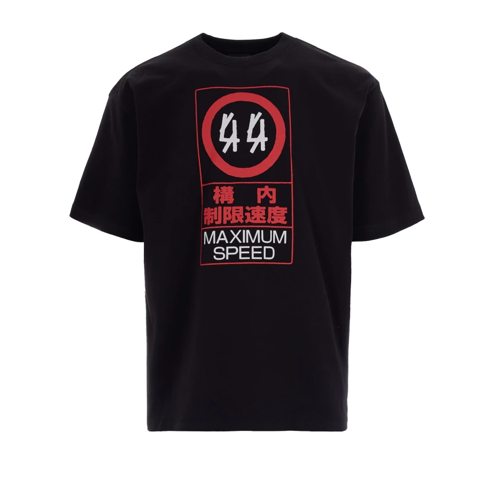 44 Label Group Men's Black T-Shirts, M, T-Shirts