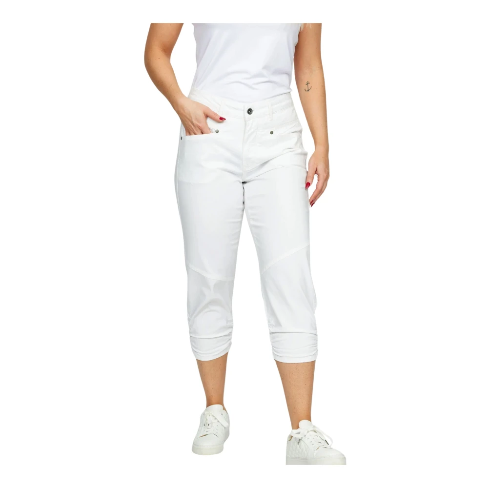 2-Biz Korte Broek Zomerse Stijl White Dames