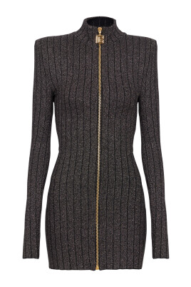 robe-zippee-en-maille-lurex
