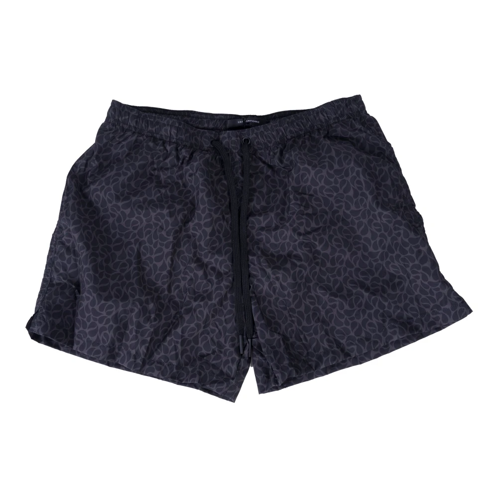 Tagliatore Men's Blue Beachwear, Xl, Boxer Swim Short