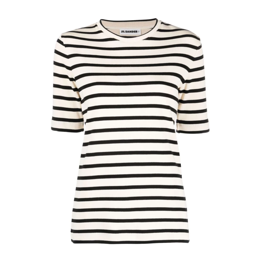 Jil Sander Women's Multicolor T-Shirts, M, Crew-Neck T-Shirt