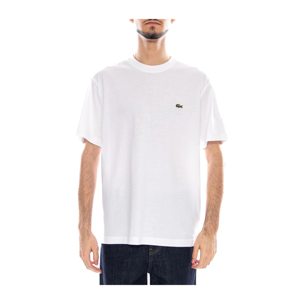 Lacoste Uomo Bianco Top, 2XL, New,