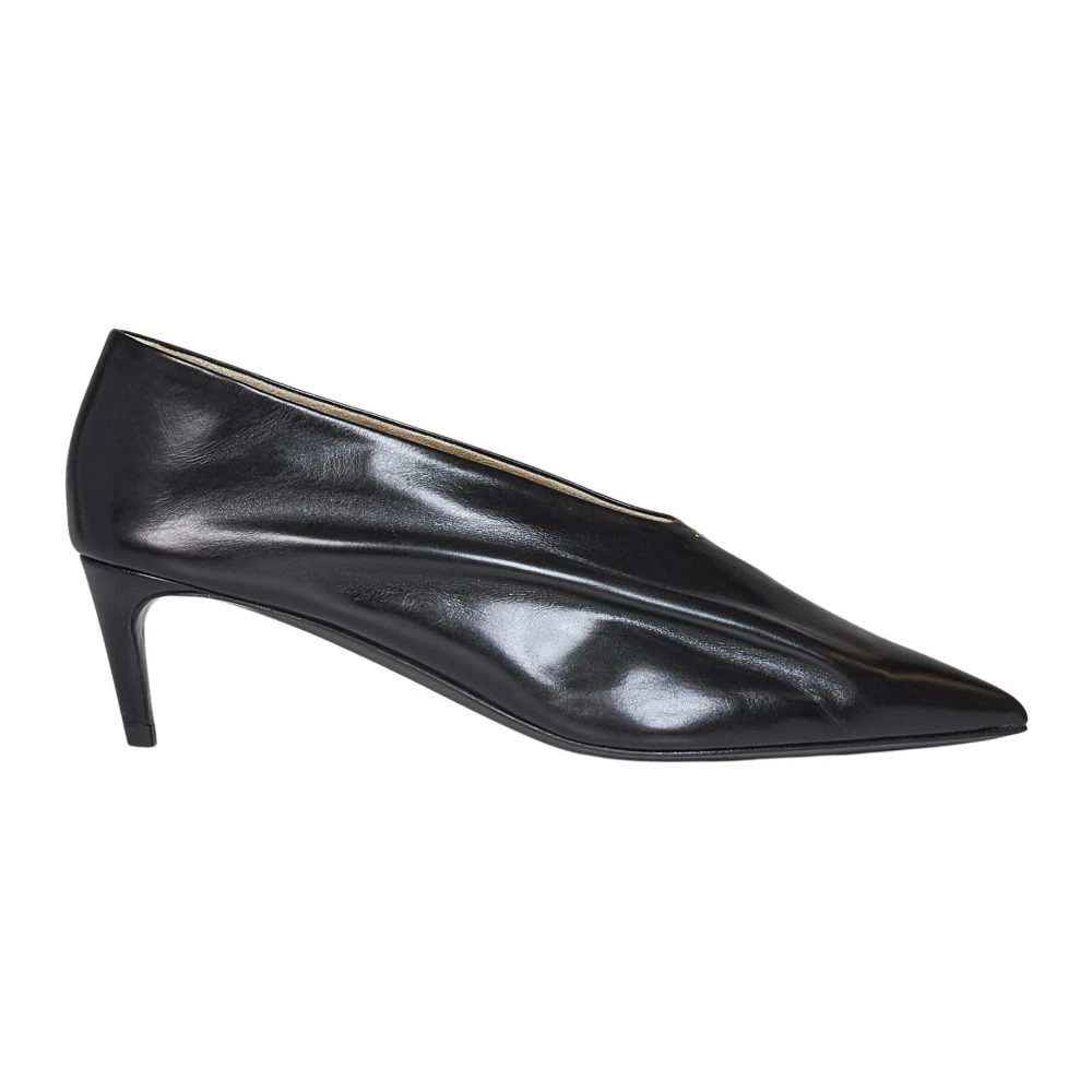 Khaite Women's Black Pumps, 7 Uk, With Heel