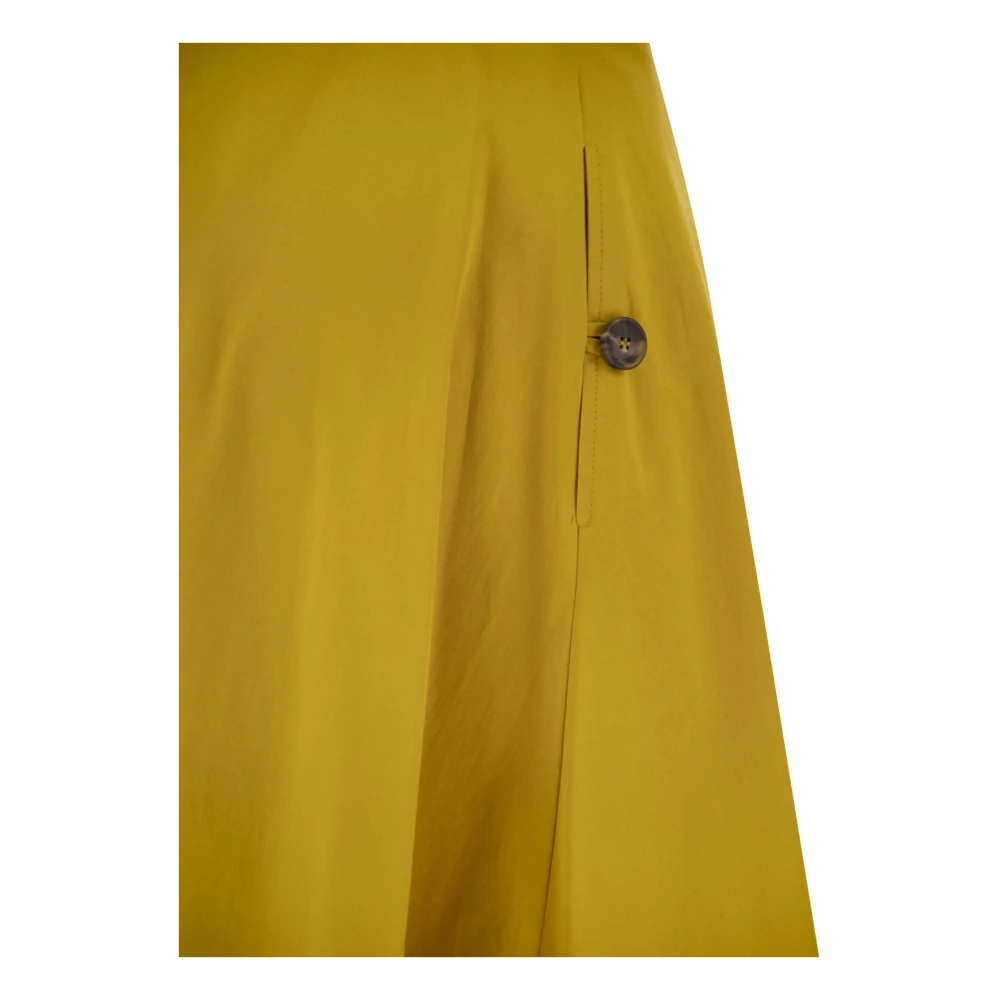 Max Mara Weekend Midi Skirts Yellow Dames