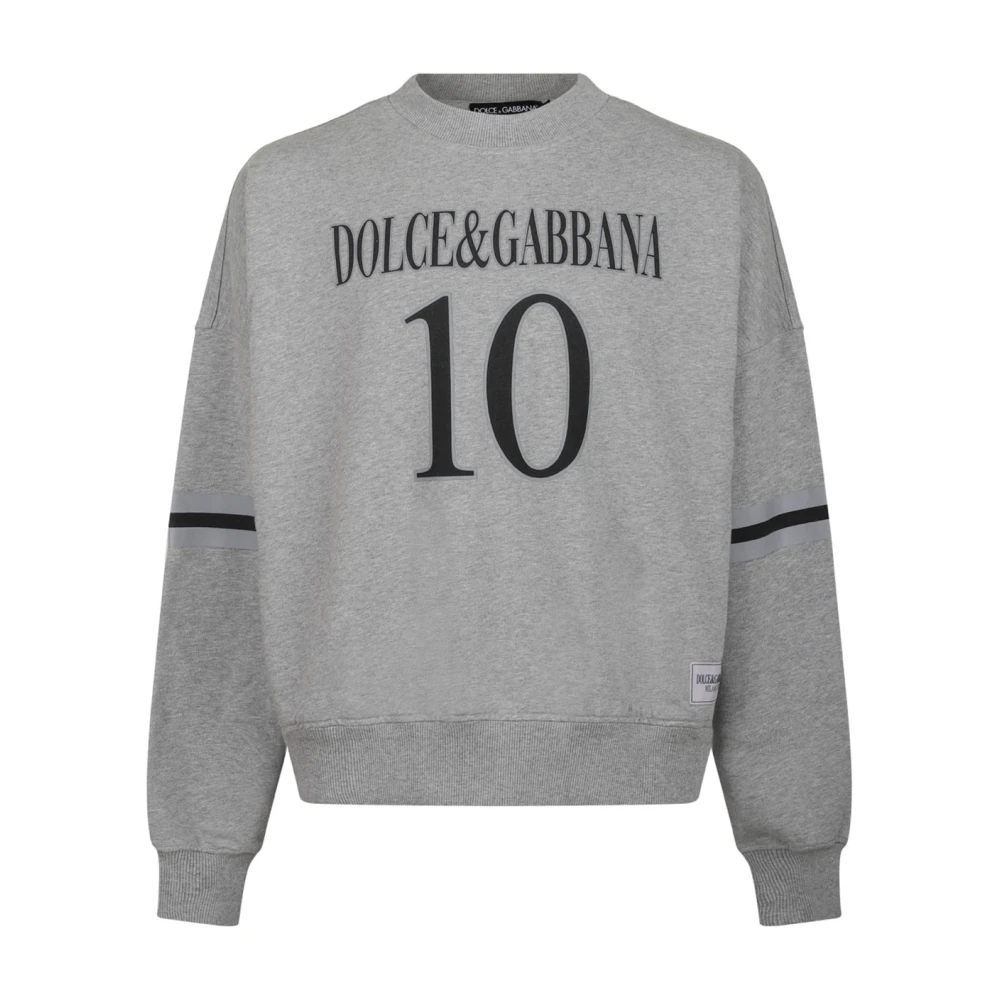 Dolce & Gabbana Men's Gray Hoodie - Sweatshirts - M - Sweatshirts & Hoodies