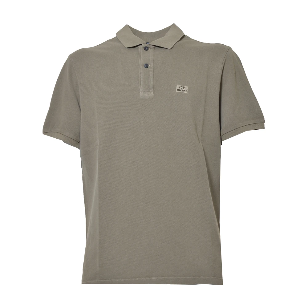 C.P. Company Polo Shirt Gray Heren