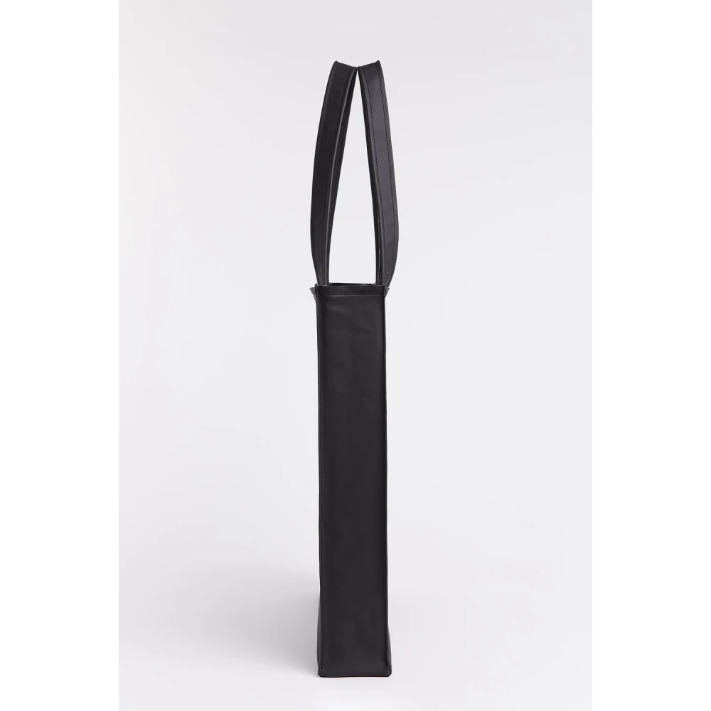 Stutterheim Stevige Tote tas met essentiële boodschap Black Dames