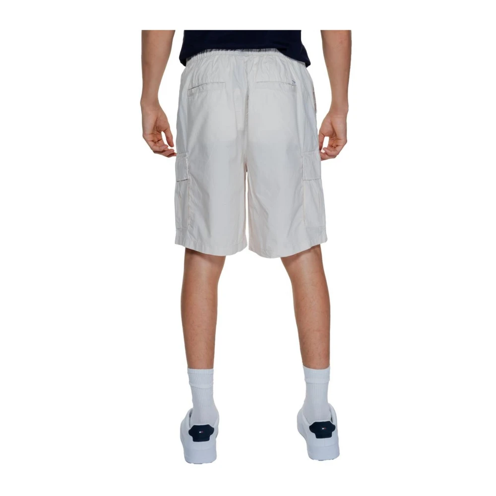 jack & jones Katoenen Bermuda Shorts Collectie Lente Zomer Beige Heren