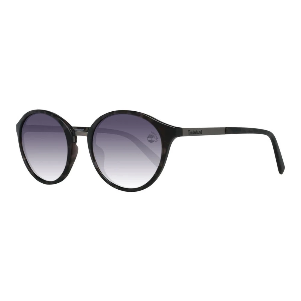 Timberland Women's Gray Polarized Sunglasses With Metal Accents