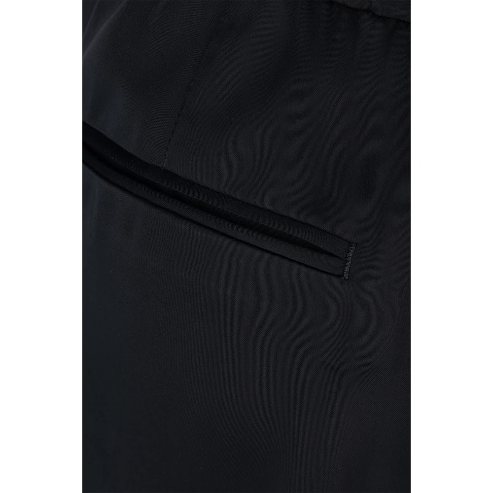 PT Torino Straight Trousers Black Dames