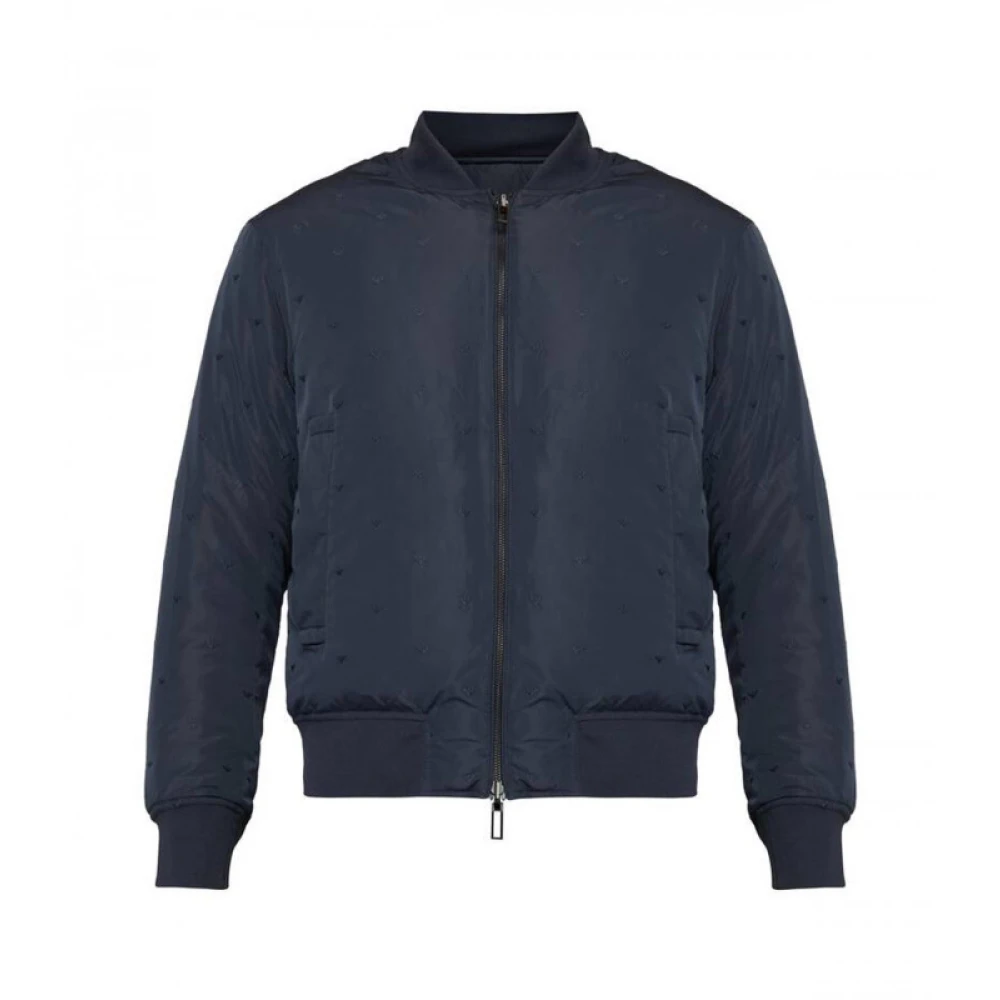 Emporio Armani Stijlvolle Bomberjack Blue Heren