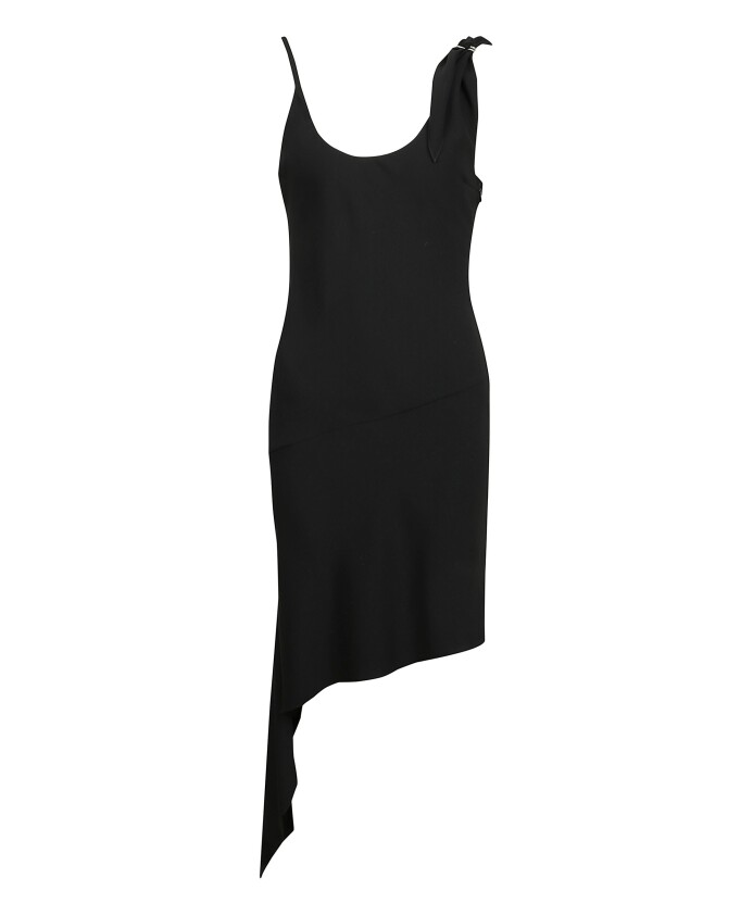 asymmetric-design-dress-with-foulard-detail