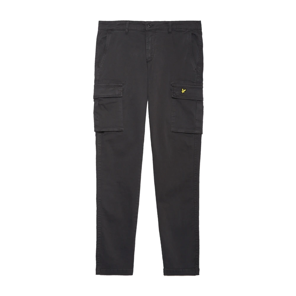 Lyle & Scott Cargo Broek Antraciet Gray Heren